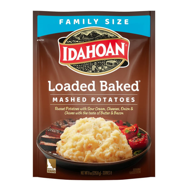 Instant Foods Idahoan® Loaded Baked® Mashed Potatoes Family Size hero