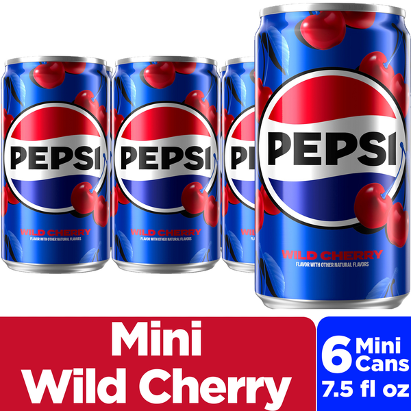 Soft Drinks Pepsi Wild Cherry Soda hero