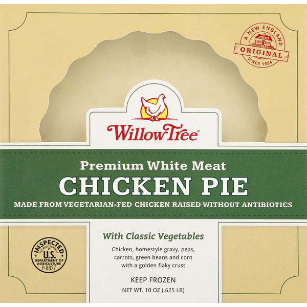 Willow Tree Chicken Pie with Classic Vegetables, Premium White Meat hero