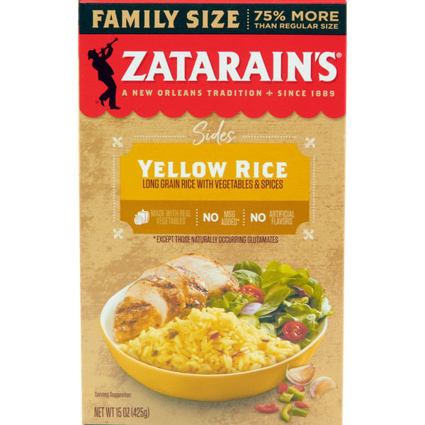 Zatarain's Yellow Rice hero