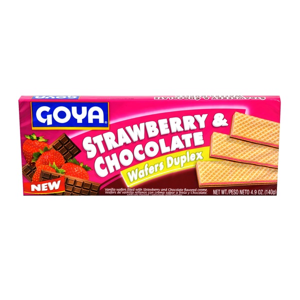 Cookies & Cakes Goya Strawberry & Chocolate Wafers hero