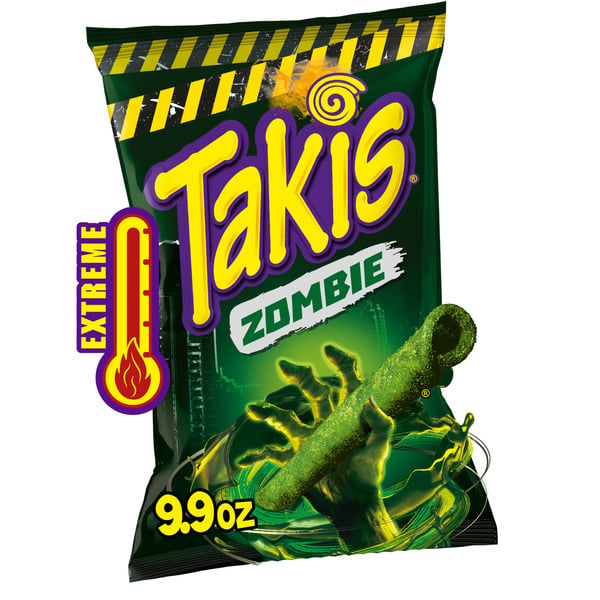 Takis Zombie Rolled Tortilla Chips Bag hero