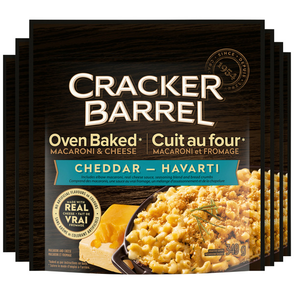 Frozen Meals Cracker Barrel Oven Baked Mac & Cheese, Cheddar Havarti hero