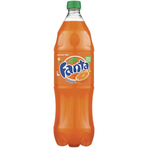 Soda Fanta Orange Soda Fruit Flavored Soft Drink hero