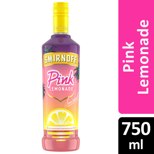 Liquor Smirnoff Pink Lemonade (Vodka Infused With Natural Flavors) hero