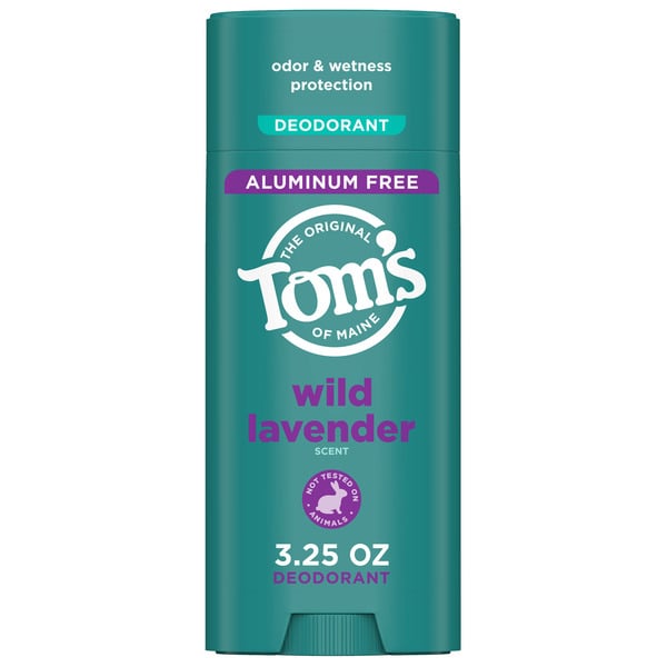 Tom's Wild Lavender Natural Deodorant For Women And Men, Aluminum Free hero