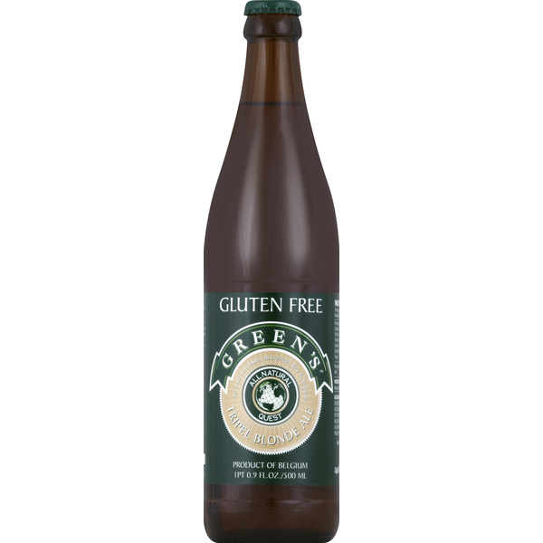 Beers & Coolers Green’s Home Style Quest Tripel Blonde Ale, Gluten-Free hero