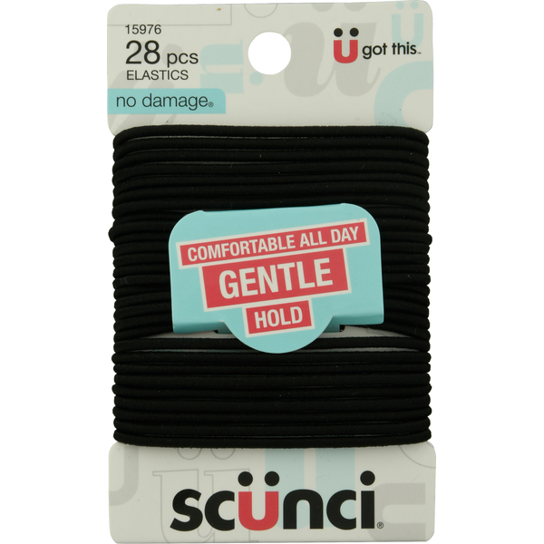 Hair Care scünci Elastics, Gentle Hold hero