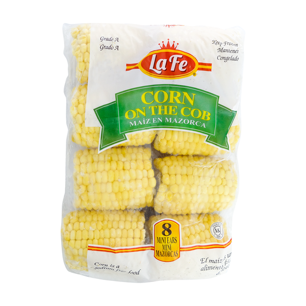 Frozen Vegetables La Fe Corn on Cob, Maíz en Mazorca hero