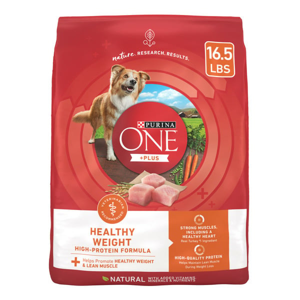 Dog Food Purina ONE Plus Healthy Weight High-Protein Dog Food Dry Formula hero