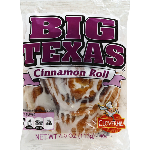 Cookies & Cakes Cloverhill Big Texas Cinnamon Roll hero