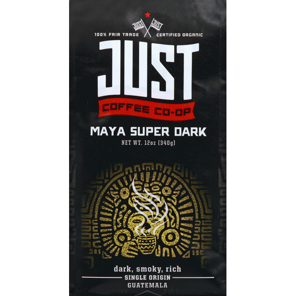 Coffee Just Coffee Cooperative Coffee, Guatemala, Maya Super Dark hero