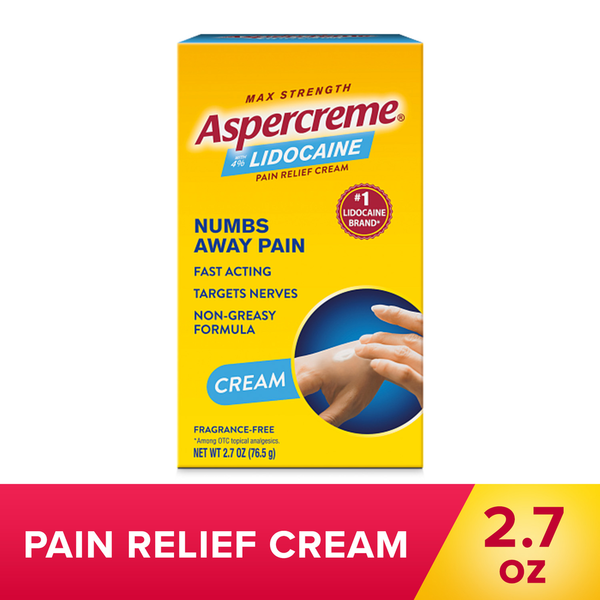 Aspercreme Lidocaine Pain Relief Cream hero