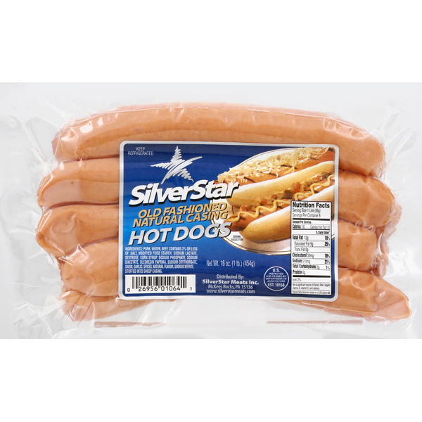 Hot Dogs, Bacon & Sausage SILVER STAR Hotdogs, Old Fashioned hero