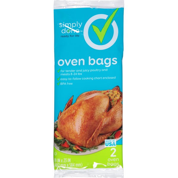 Trash Bags & Liners Simply Done Oven Bags - 18.75 in x 24 in hero