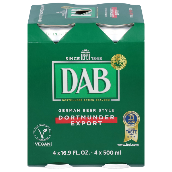 Beers & Coolers DAB Beer, Dortmunder Export hero