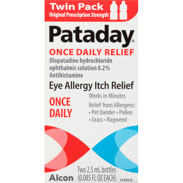 Eye & Ear Care Alcon Once Daily Relief, Twin Pack hero