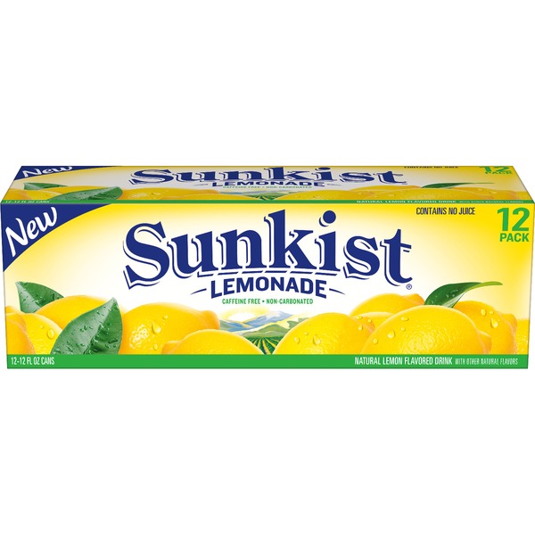 Soft Drinks Sunkist Lemonade hero