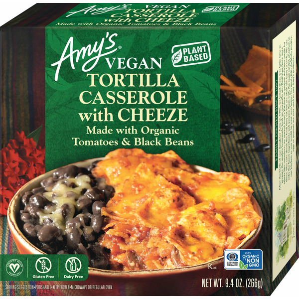 Prepared Meals Amy's Kitchen Vegan Tortilla Casserole Bowl hero