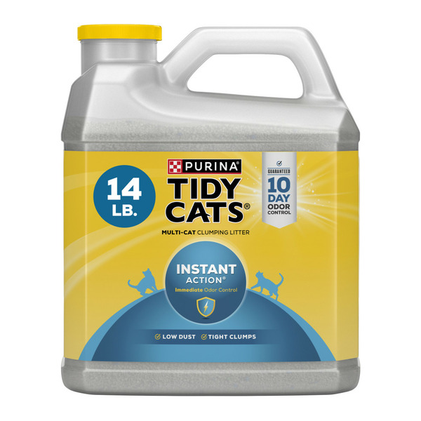 Cat Supplies Purina Tidy Cats Clumping Cat Litter, Instant Action Multi Cat Litter hero