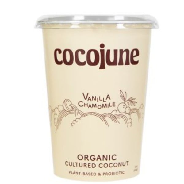 Yogurt cocojune Cultured Coconut, Organic, Vanilla Chamomile hero