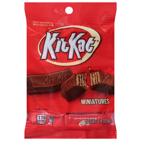 Candy & Chocolate Kit Kat Milk Chocolate Wafer Candy hero