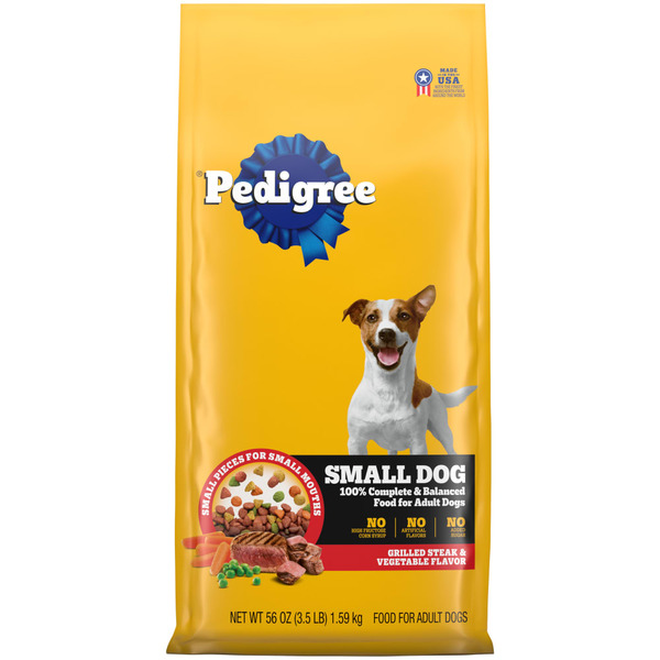 Dry Dog Food Pedigree Complete Nutrition Small Breed Adult Dry Dog Food Grilled Steak hero