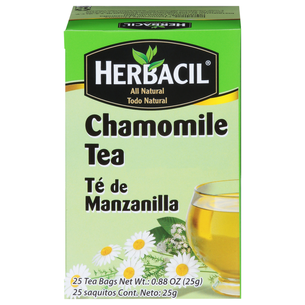 Tea Herbacil Chamomile Tea, Tea Bags hero