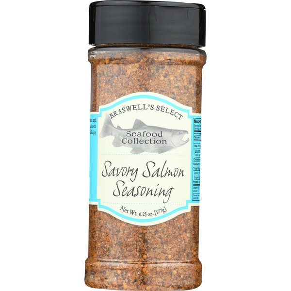 Spices & Seasonings Braswell's Savory Salmon Seafood Seasoning hero