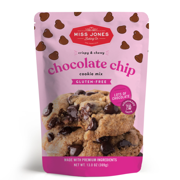 Cookies & Cakes Miss Jones Baking Co. Gluten Free Chocolate Chip Cookie Mix hero