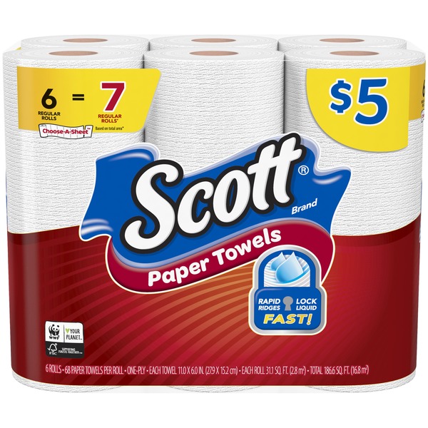 Paper Goods Scott Choose-A-Sheet Paper Towels hero