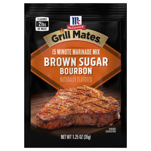 Marinades & Meat Preparation McCormick® Brown Sugar Bourbon Marinade hero