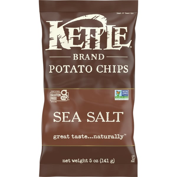 Chips & Pretzels Kettle Chips Sea Salt Potato Chips hero