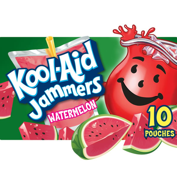 Soft Drinks Kool-Aid Jammers Watermelon Flavored Drink hero