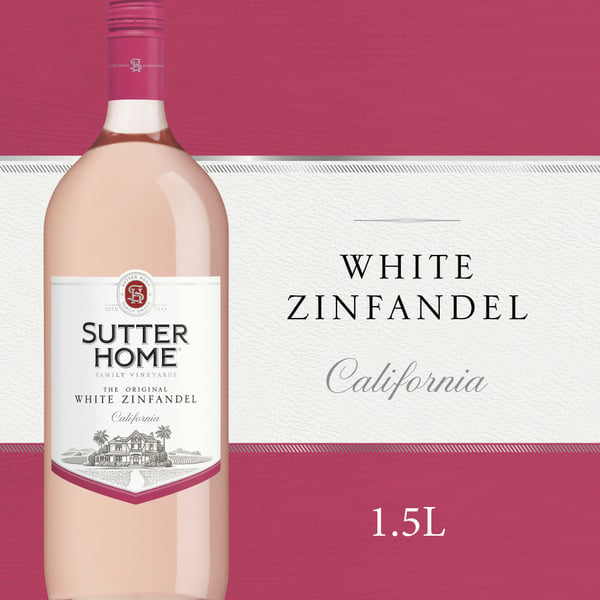 Rosés & Blush Wine Sutter Home White Zinfandel Wine hero