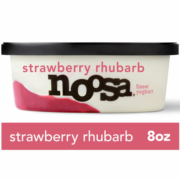 Yogurt Noosa Strawberry Rhubarb Yogurt hero