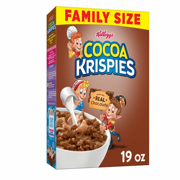 Cereal & Granola Kellogg’s Rice Krispies Treats Breakfast Cereal, Kids Snacks, Family Breakfast, Chocolatey Flavor hero