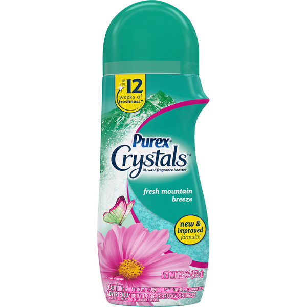 Laundry Purex Crystals Fresh Mountain Breeze In-Wash Fragrance Booster hero