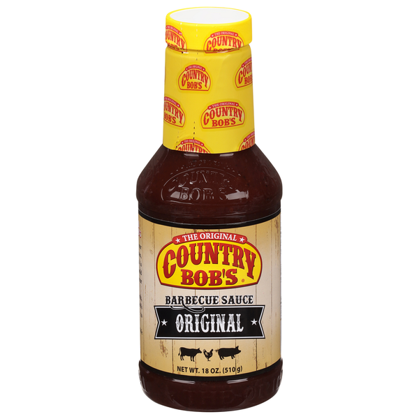 Marinades & Meat Preparation Country Bob's Barbecue Sauce, Original hero