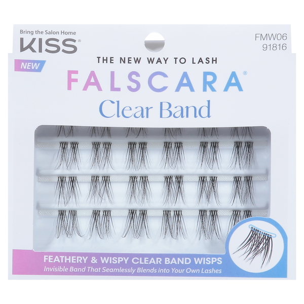 KISS Lashes, Clear Band hero