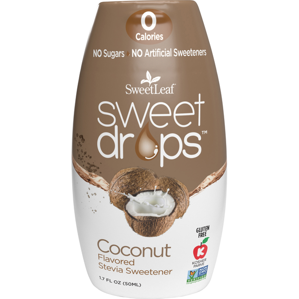 Baking Ingredients SweetLeaf Stevia Sweetener, Coconut Flavored hero