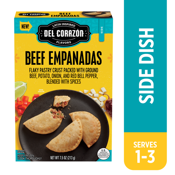 Del Corazón Beef Empanadas hero