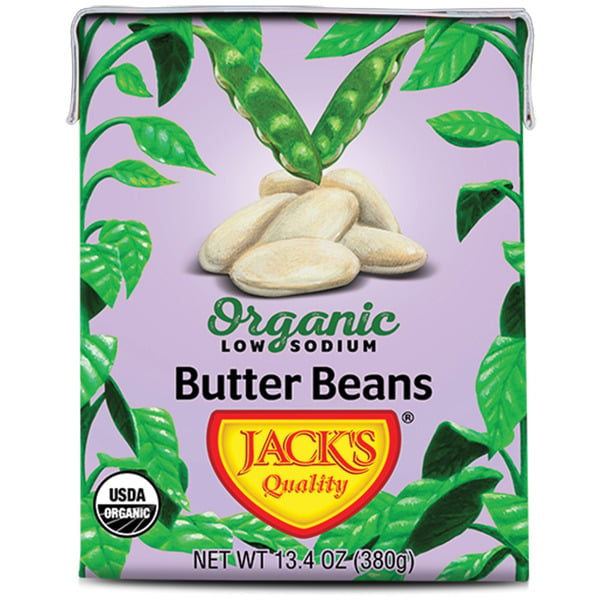 Canned & Jarred Vegetables Jack's Quality Butter Beans, Organic, Low Sodium hero