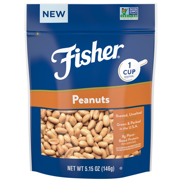 Baking Ingredients Fisher Peanuts hero