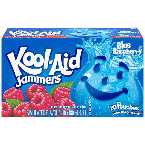 Juice & Nectars Kool-Aid Jammers Blue Raspberry hero