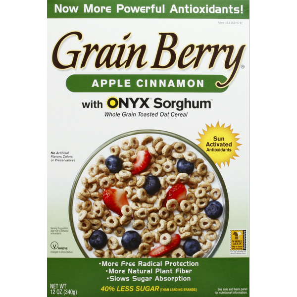 Cereal Grain Berry Apple Cinnamon hero