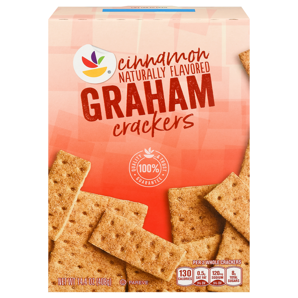 Crackers Store Brand Graham Crackers, Cinnamon hero