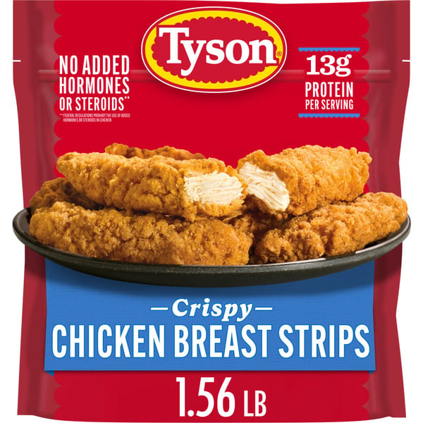 Frozen Appetizers & Sides Tyson Fully Cooked Crispy Chicken Strips hero