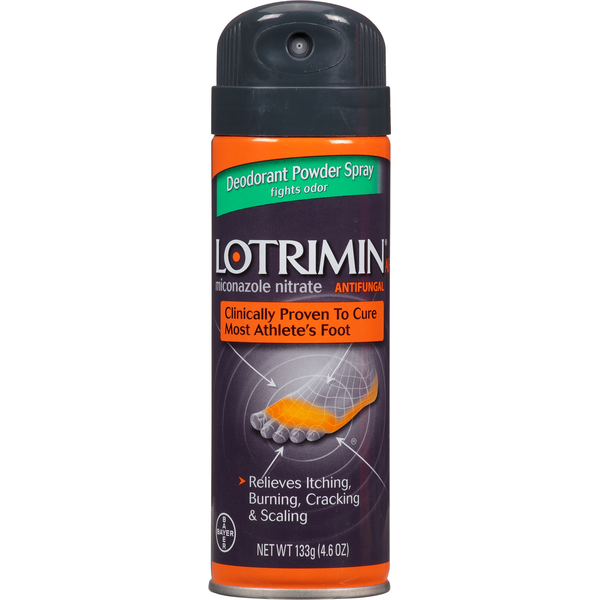 First Aid Lotrimin Antifungal, Deodorant Powder Spray hero