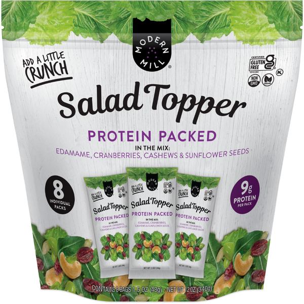 Salad Dressing & Toppings Modern Mill Salad Topper, Protein, Multipack hero